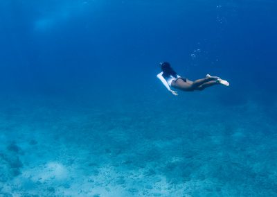 snorkeling – under water